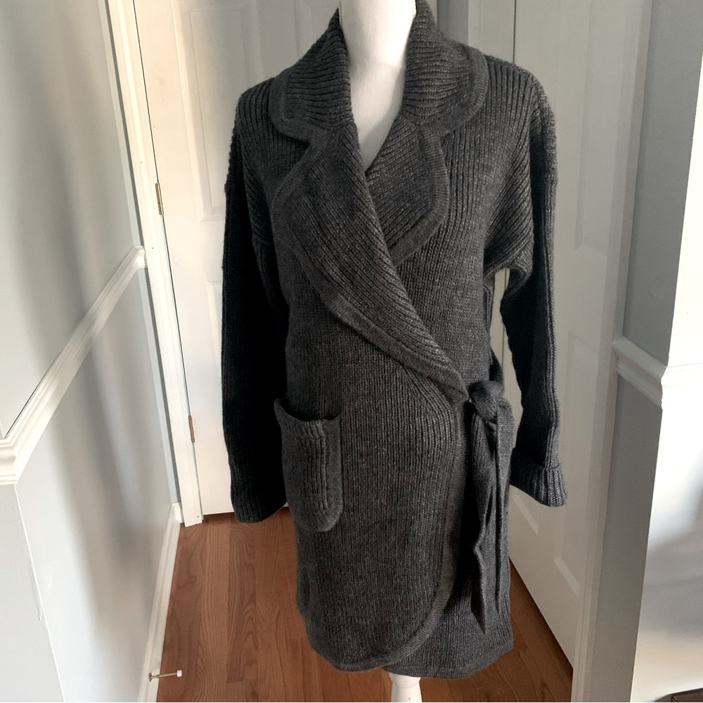 NWT J. Crew Chunky Long Sweater Belted Cardigan